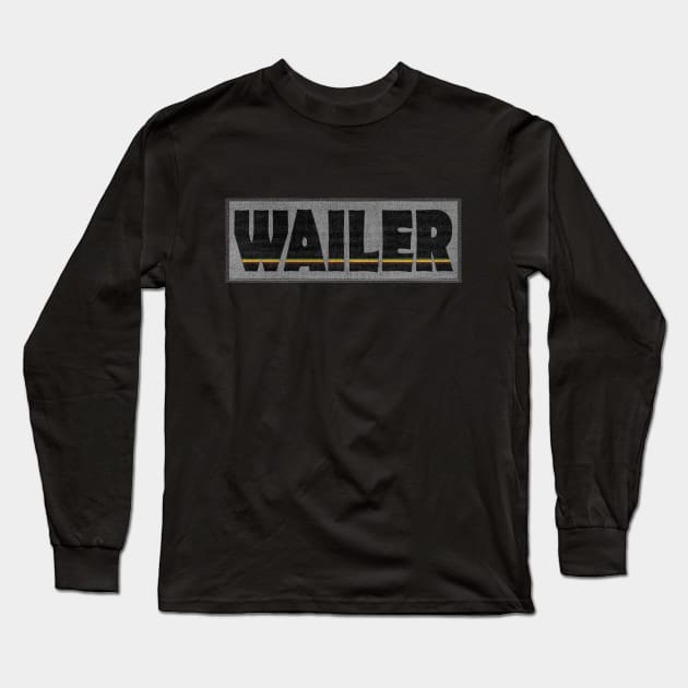 Wailer Patch Long Sleeve T-Shirt by LionTuff79